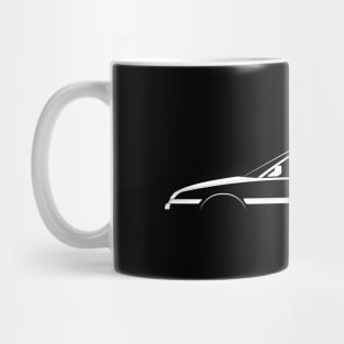 Mazda 323 Astina (BG) Silhouette Mug